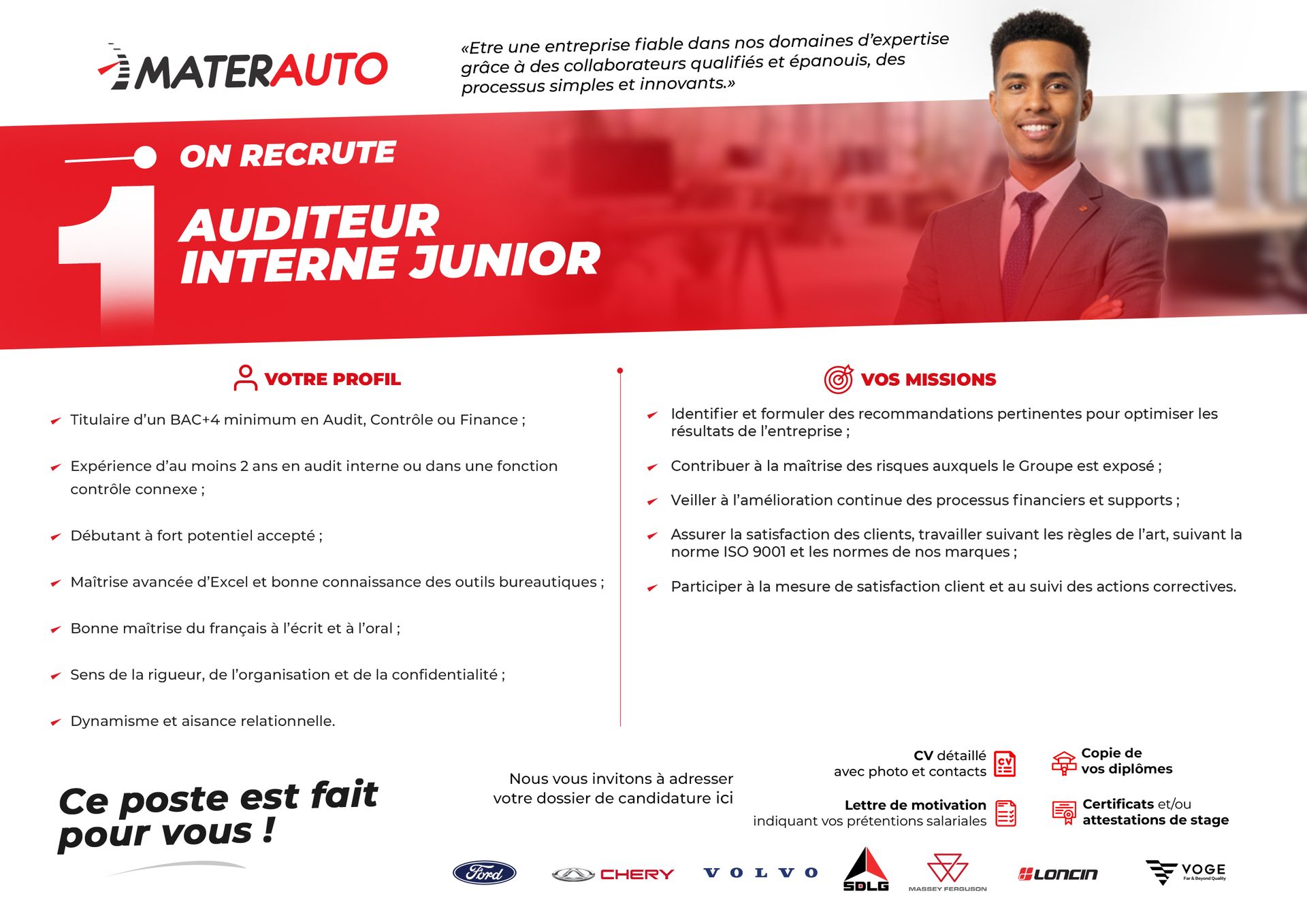 Auditeur Interne Junior
