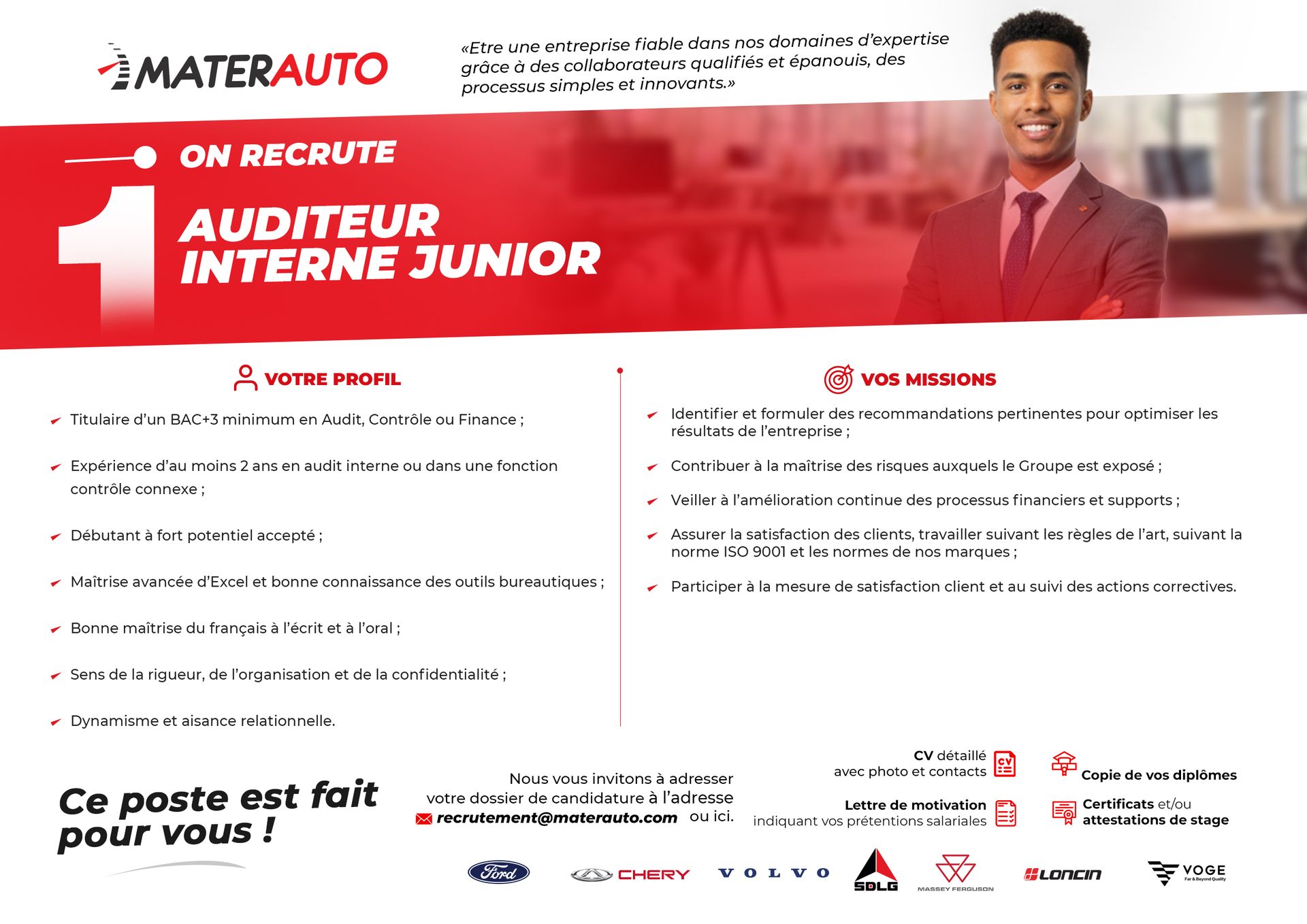 Auditeur Interne Junior