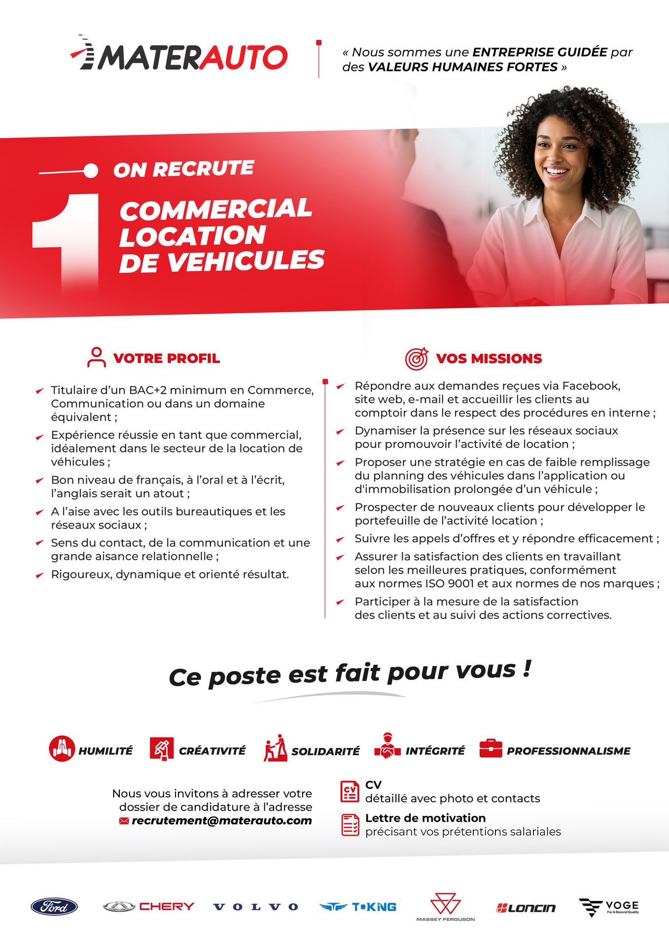 Commercial Location de véhicules