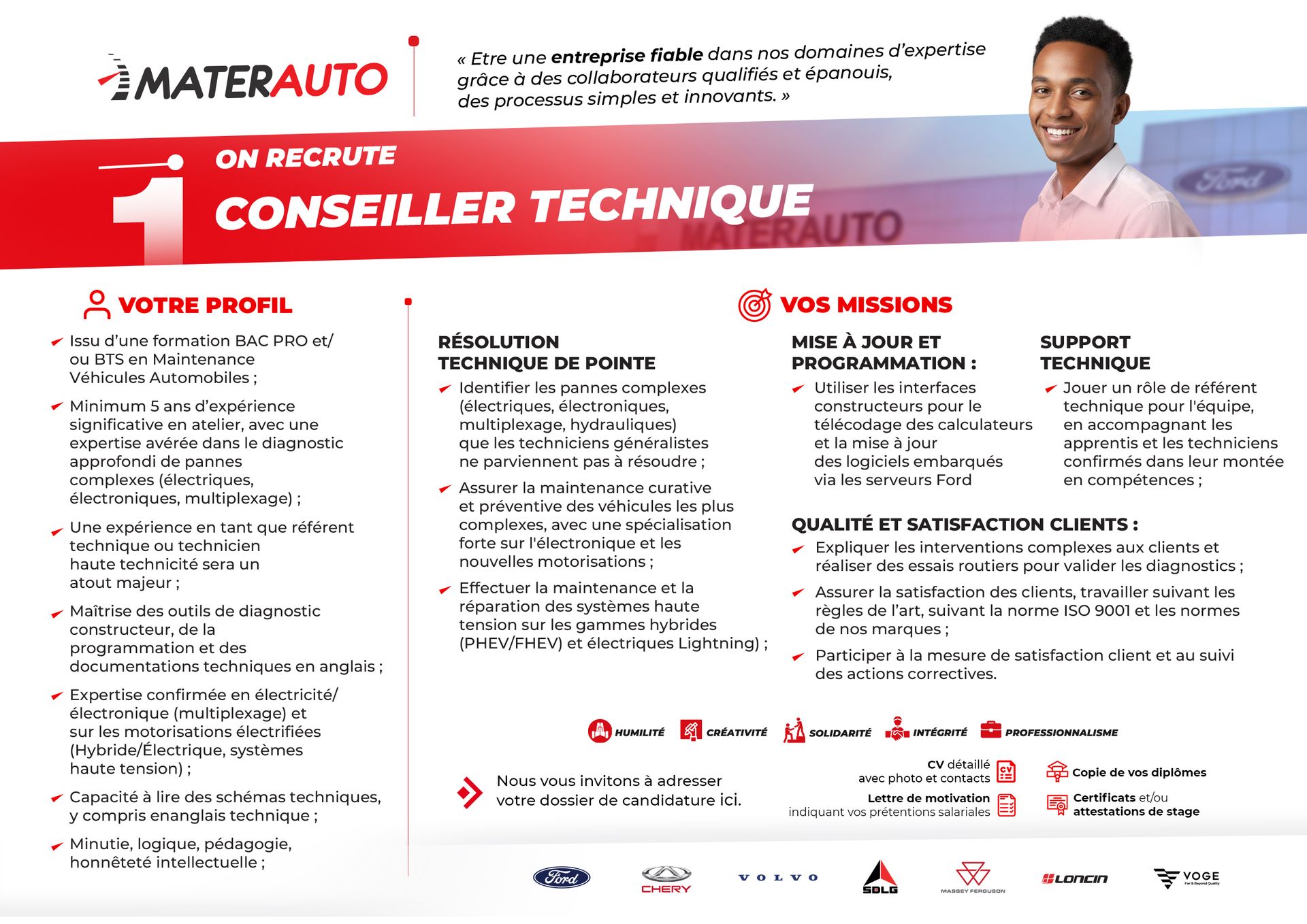 Conseiller Technique FORD