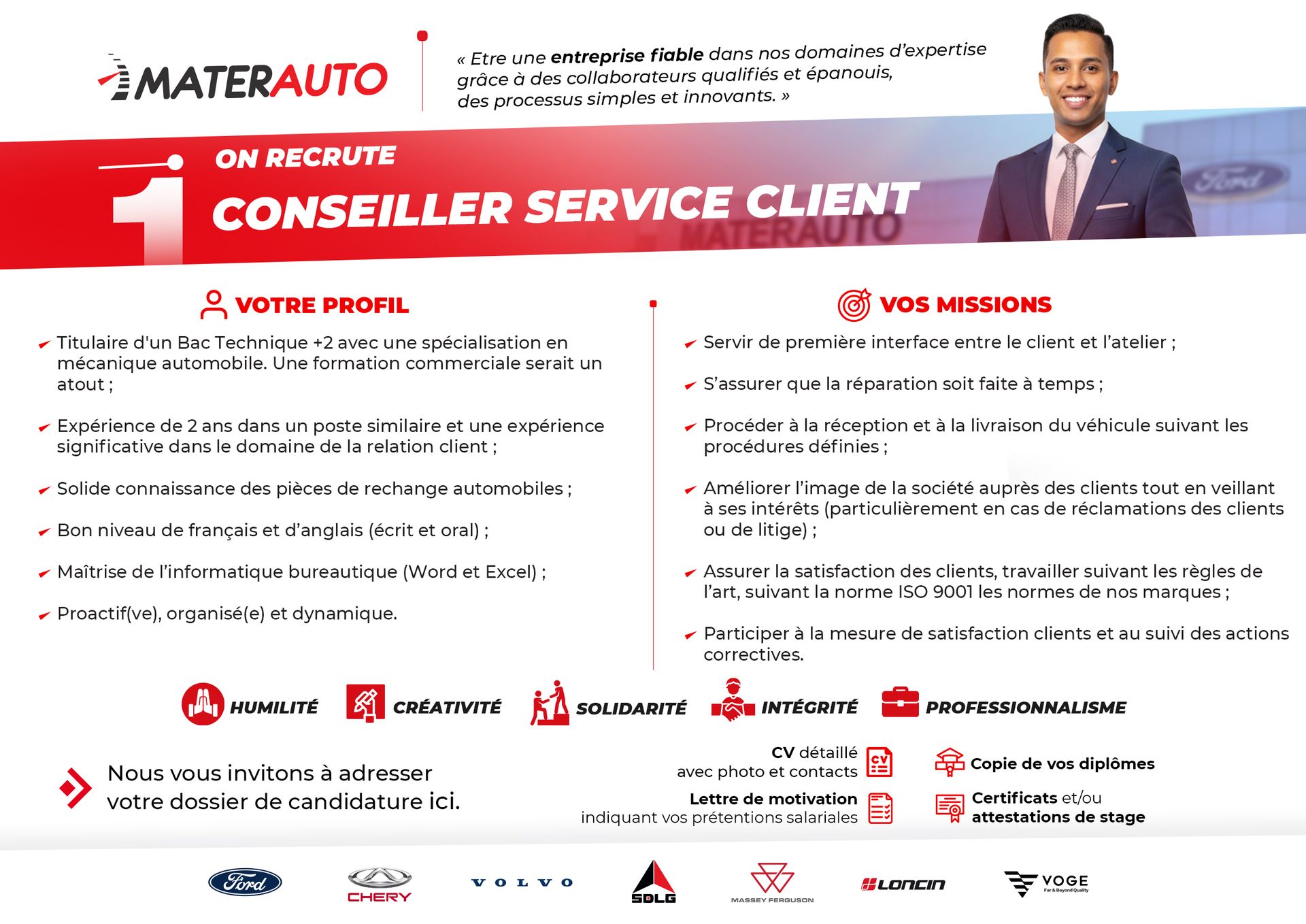 Conseiller service client
